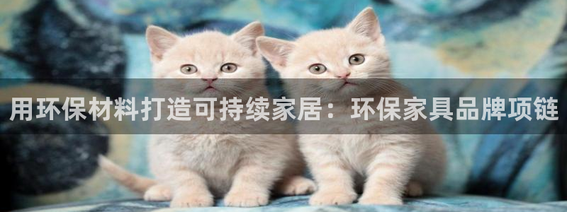 杏耀平台注册流程：用环保材料打造可持续家居：环保家具品牌项链