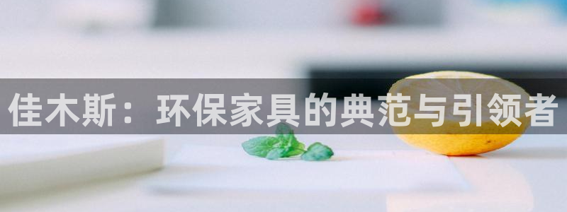 杏耀官方：佳木斯：环保家具的典范与引领者