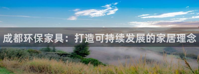 杏耀官网网站：成都环保家具：打造可持续发展的家居理念