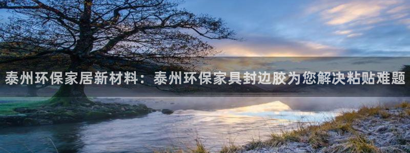 杏耀3注册：泰州环保家居新材料：泰州环保家具封边胶为您解决粘