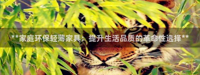 杏耀注册登录平台：**家庭环保轻薄家具：提升生活品质的革命性